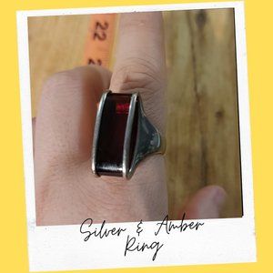 amber ring